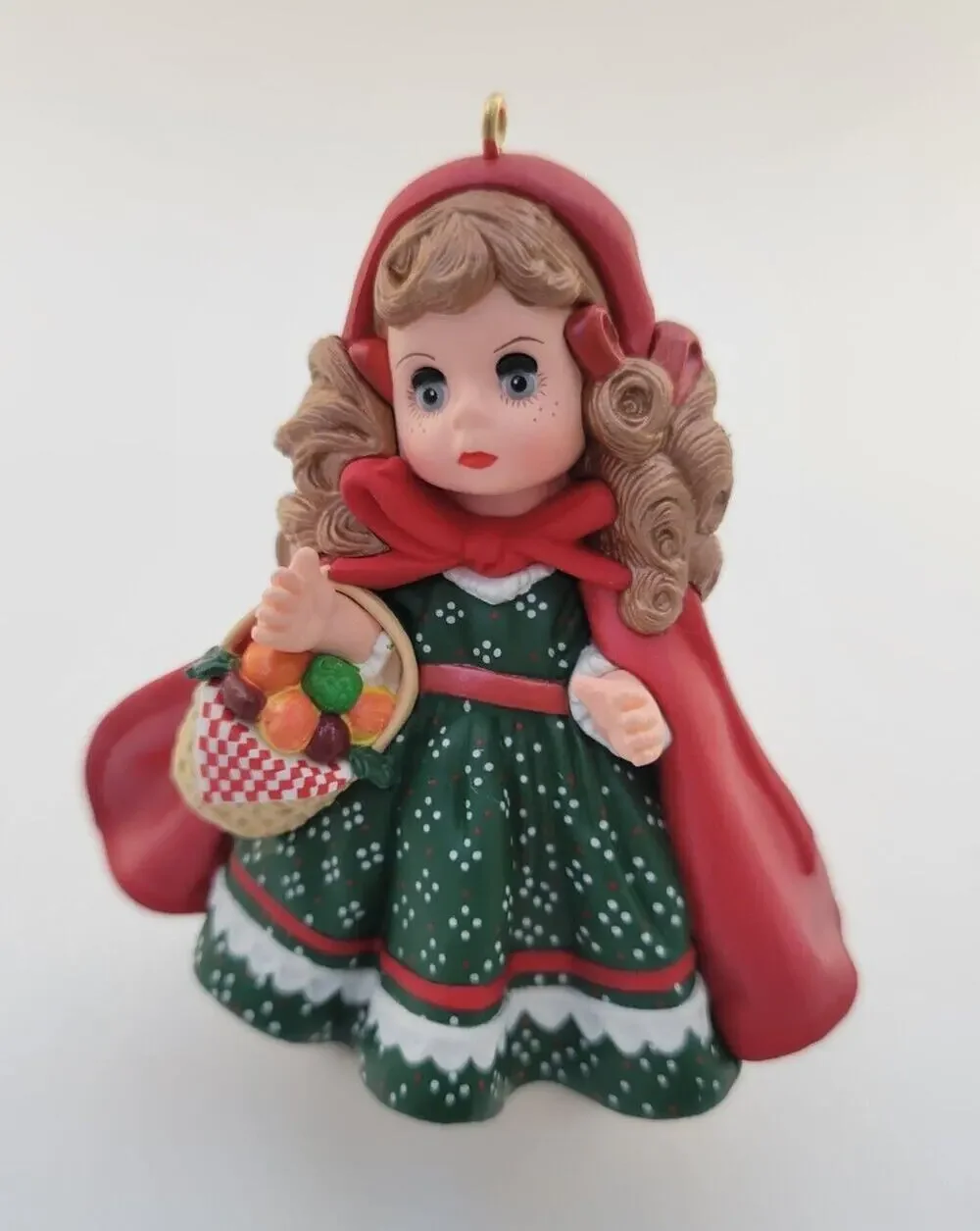 Hallmark Ornament Madame Alexander Series #2 1997 Little Red Riding Hood